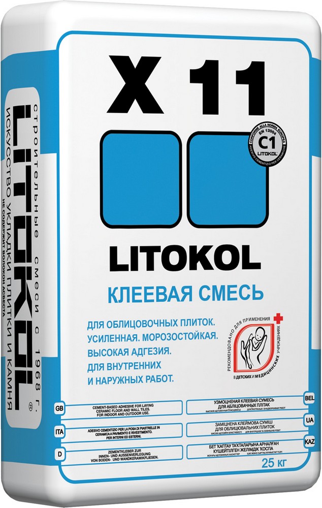 Клей LITOKOL X11 25 серия Litokol клеи