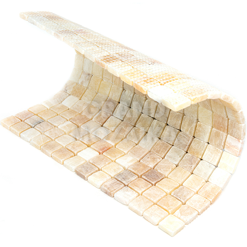 Мозаика 7M073-20T (Onyx Yellow) серия Adriatica