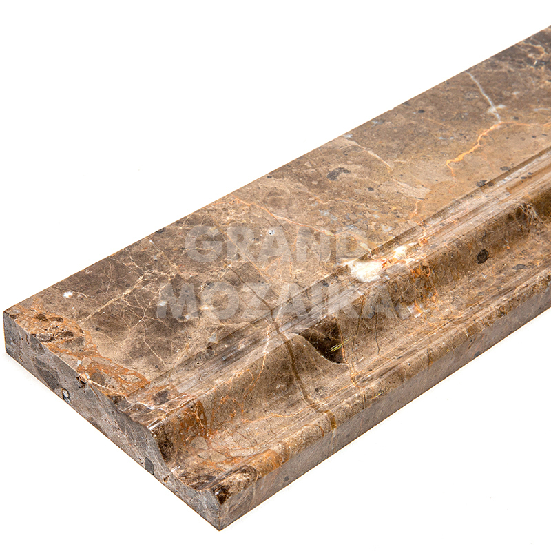 Плинтус B022-4 (Emperador Dark) серия Плинтуса