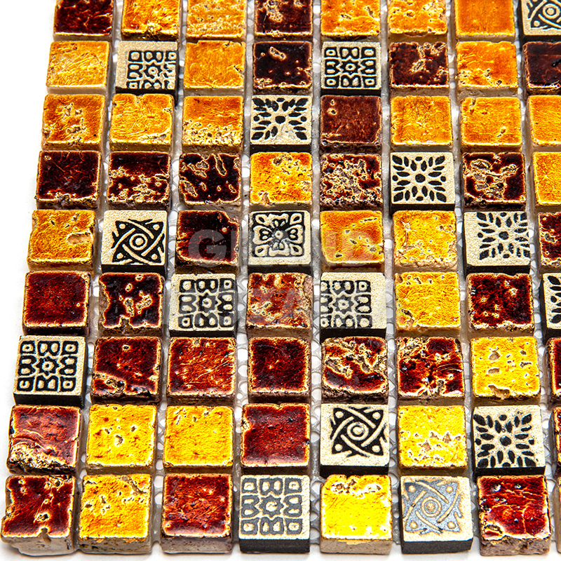 Мозаика CPR-1504 (CPR-4; PHARAOH-AMBER) серия Pharaoh