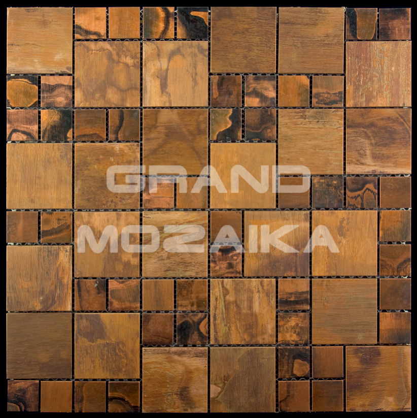 Мозаика MM-01 (GTM-01) серия Metall Mosaic