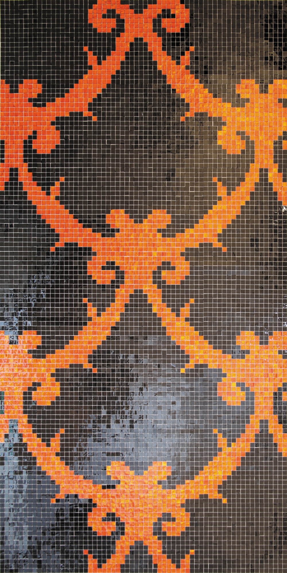 Панно MZ-08 Black&Orange серия Узоры Alma