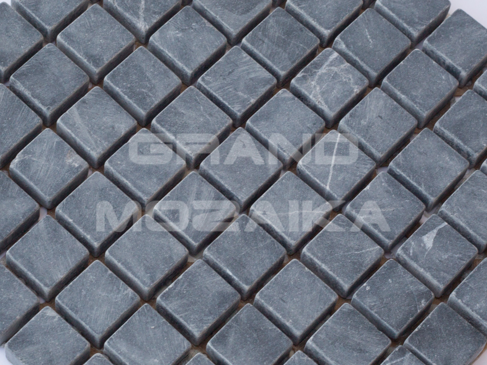 Мозаика АМ-8С (Nero Marquina) серия Marble