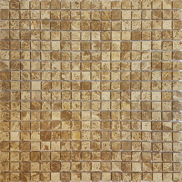Мозаика АМ-4П (Emperador Light) тонкая серия Marble Slim