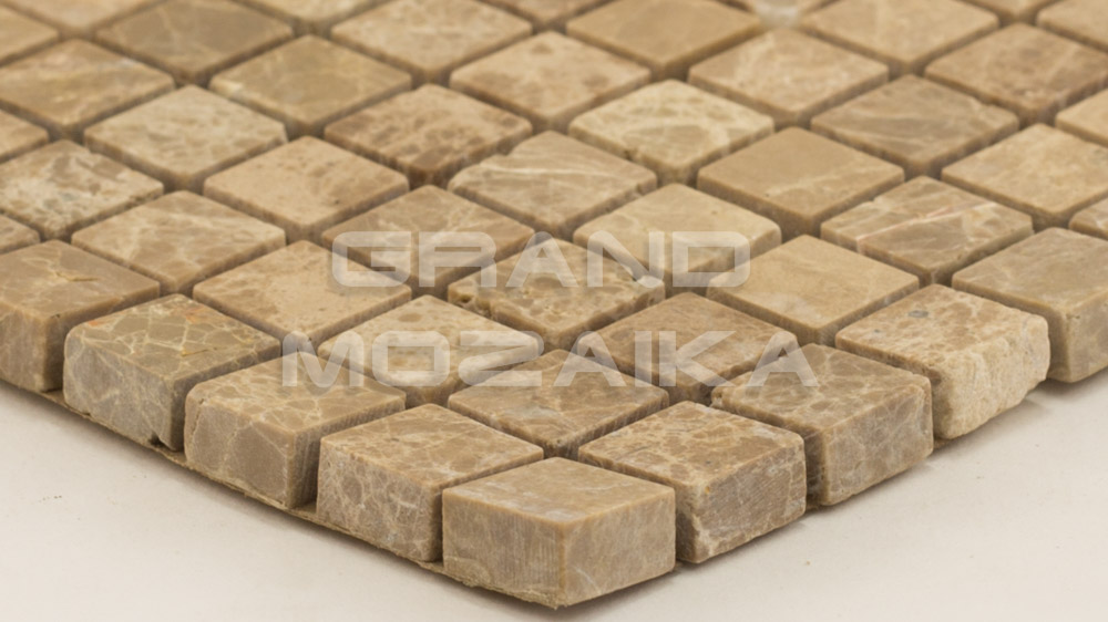 Мозаика АМ-4П (Emperador Light) серия Marble