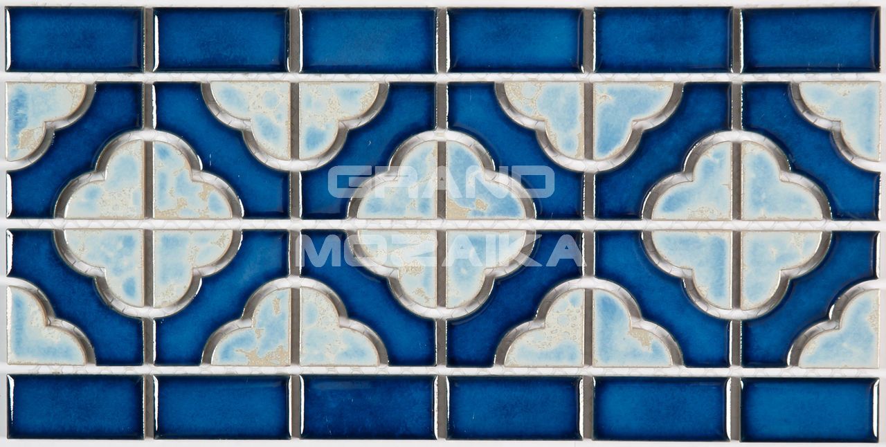 Бордюр мозаичный BW0020 серия Porcelain