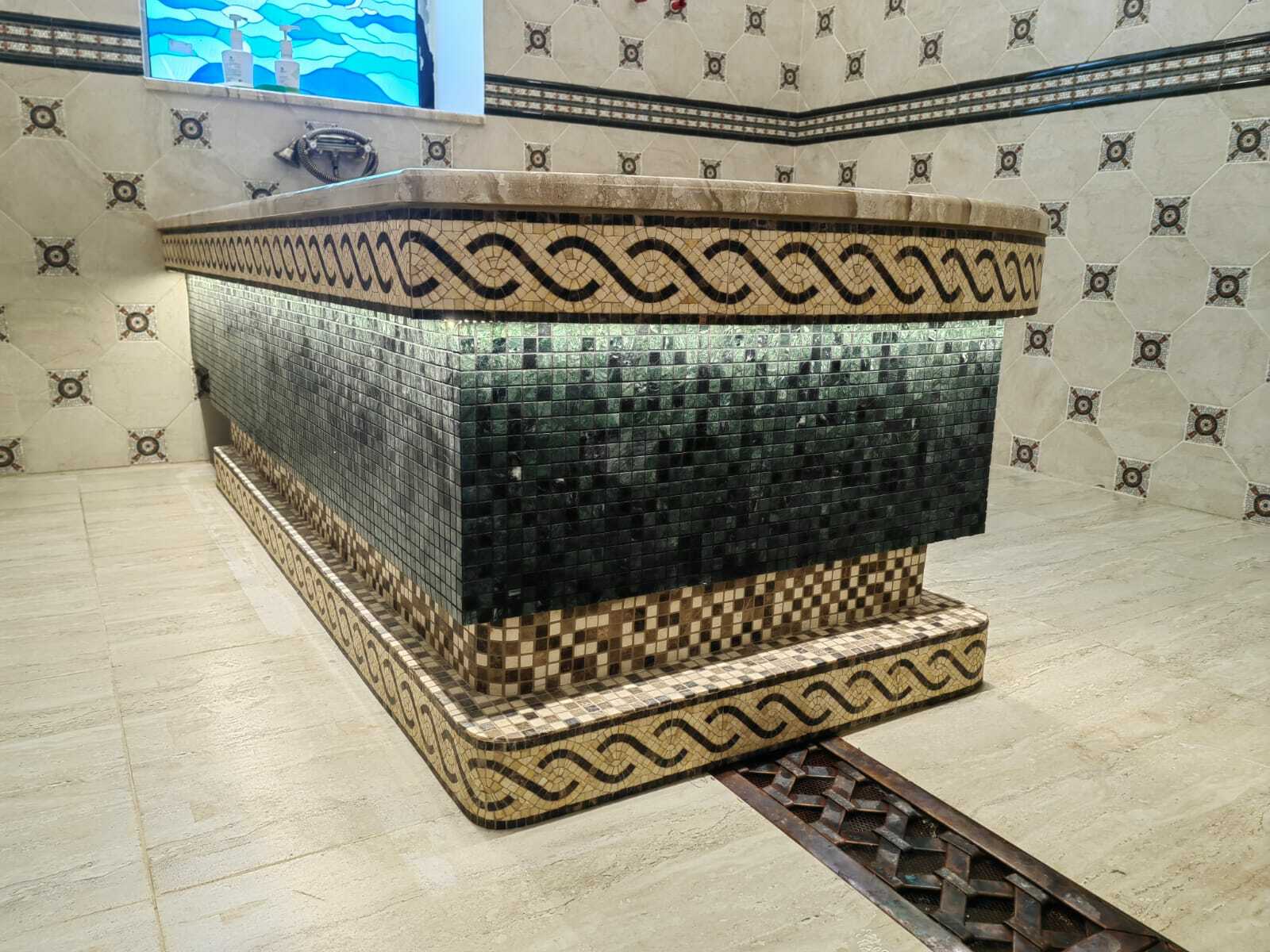 Бордюр мозаичный DD-604 (KB-700) серия Stone