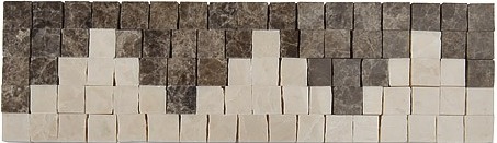 Бордюр мозаичный BEIGE серия Naturmod