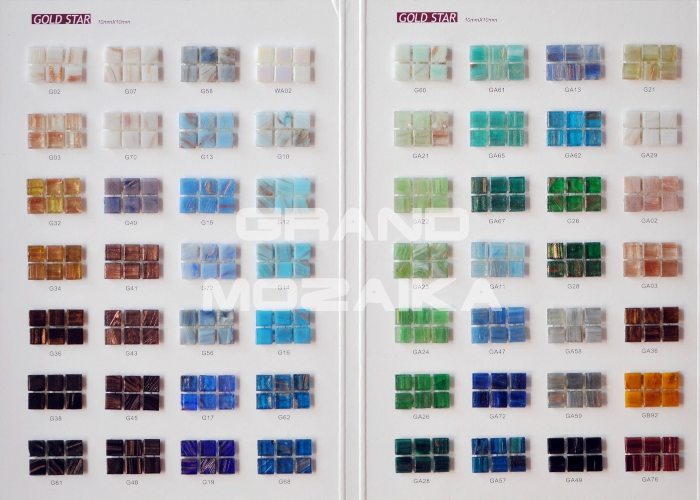 Мозаика G03 (10X10) серия Goldstar