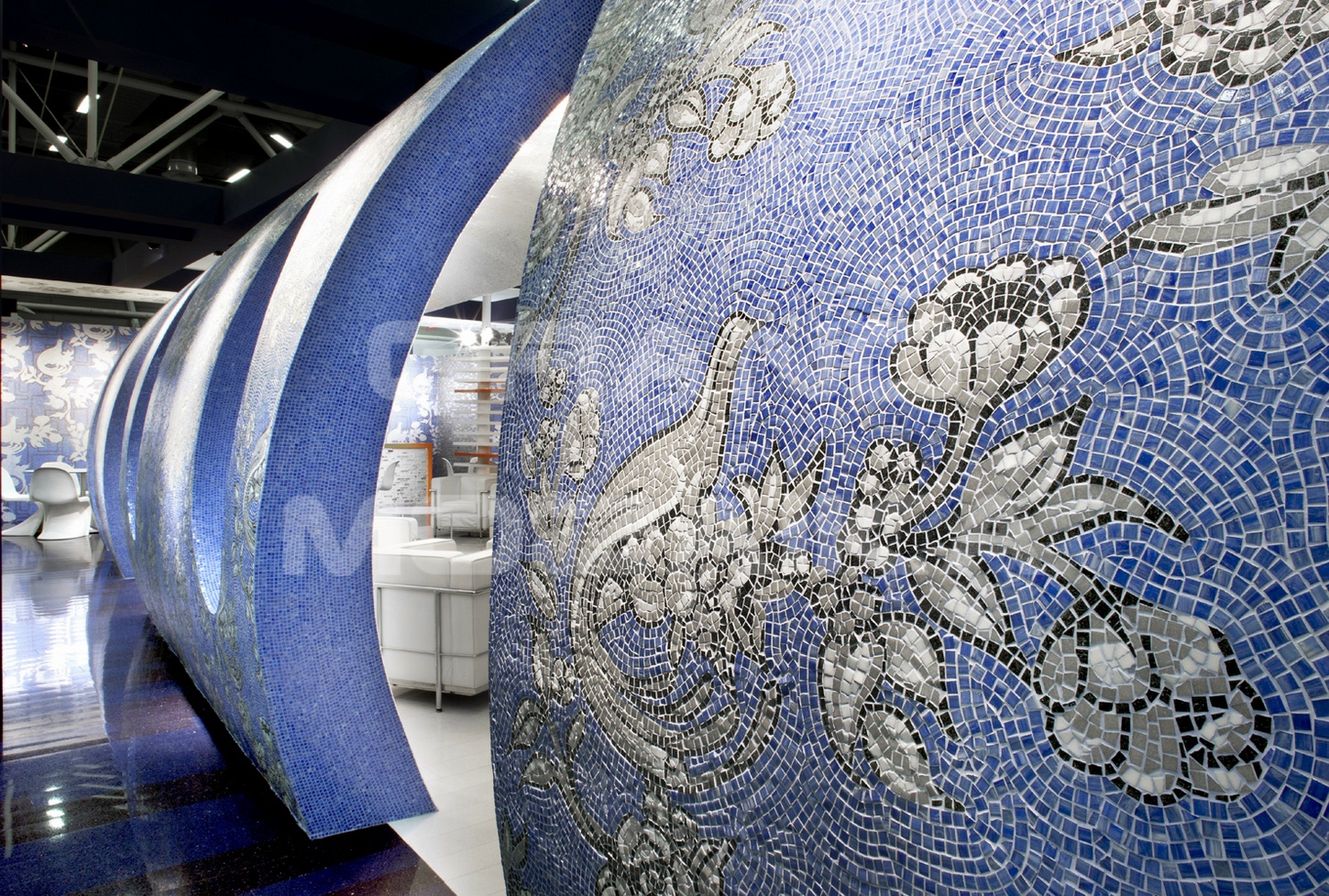 Панно PEACOCK серия Artistic Mosaic