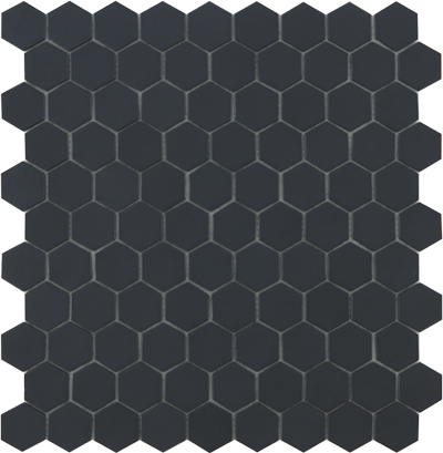 Мозаика Matt 903 Hex Black серия Nordic