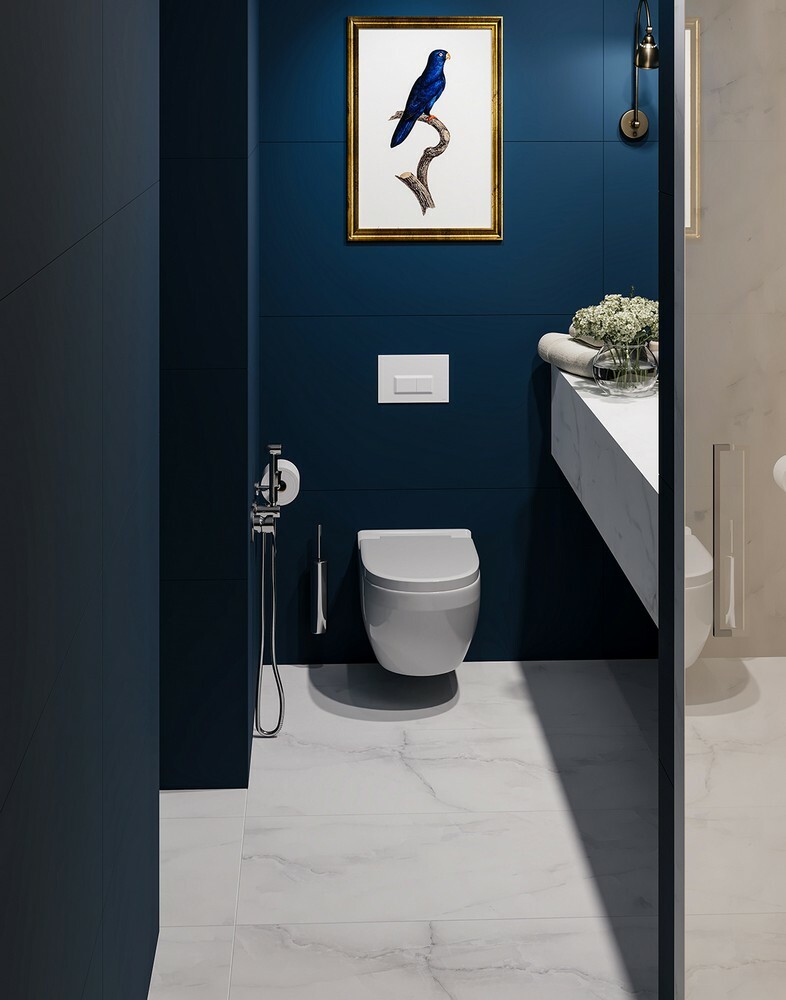 Плитка Antisky Light Grey Satin 60x120 серия Luna Rossa