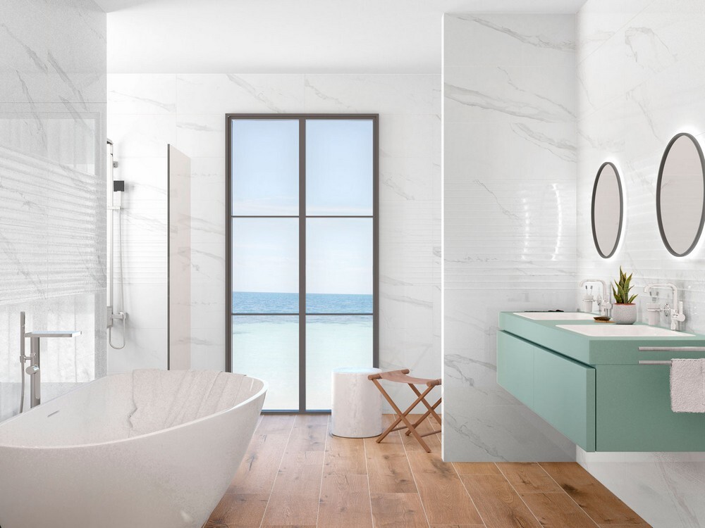 Плитка CELLINI BRILLO RELIEF 33.3x100 серия Cellini