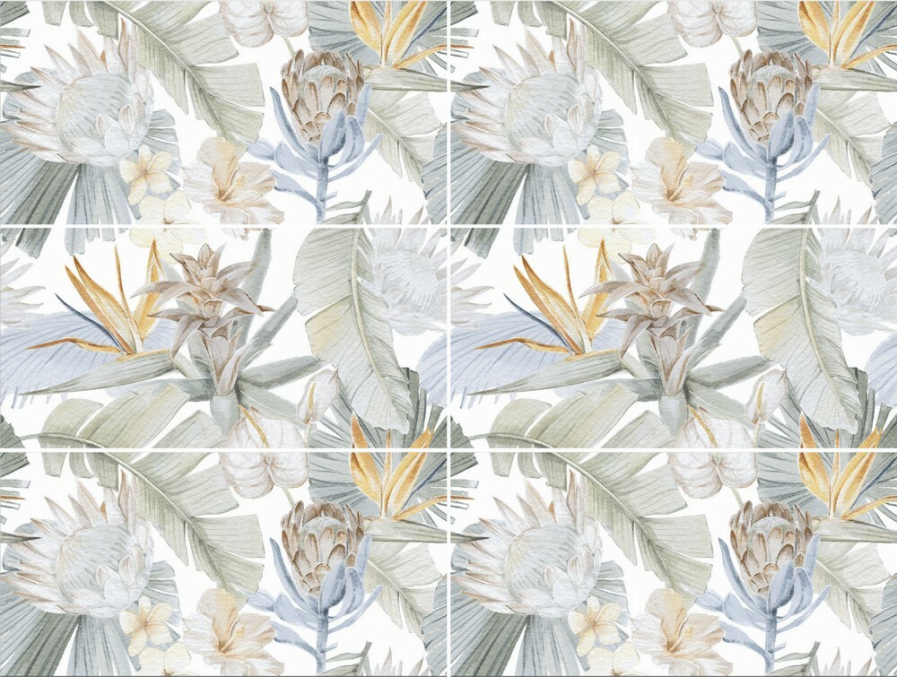 Плитка Elite Malibu Decor A+B 60x120 Matt (2 шт в компл) серия Decors S