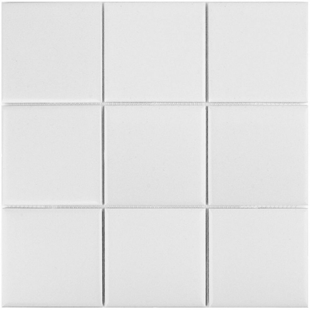 Мозаика White Matt 97x97 (MH33900) серия Homework