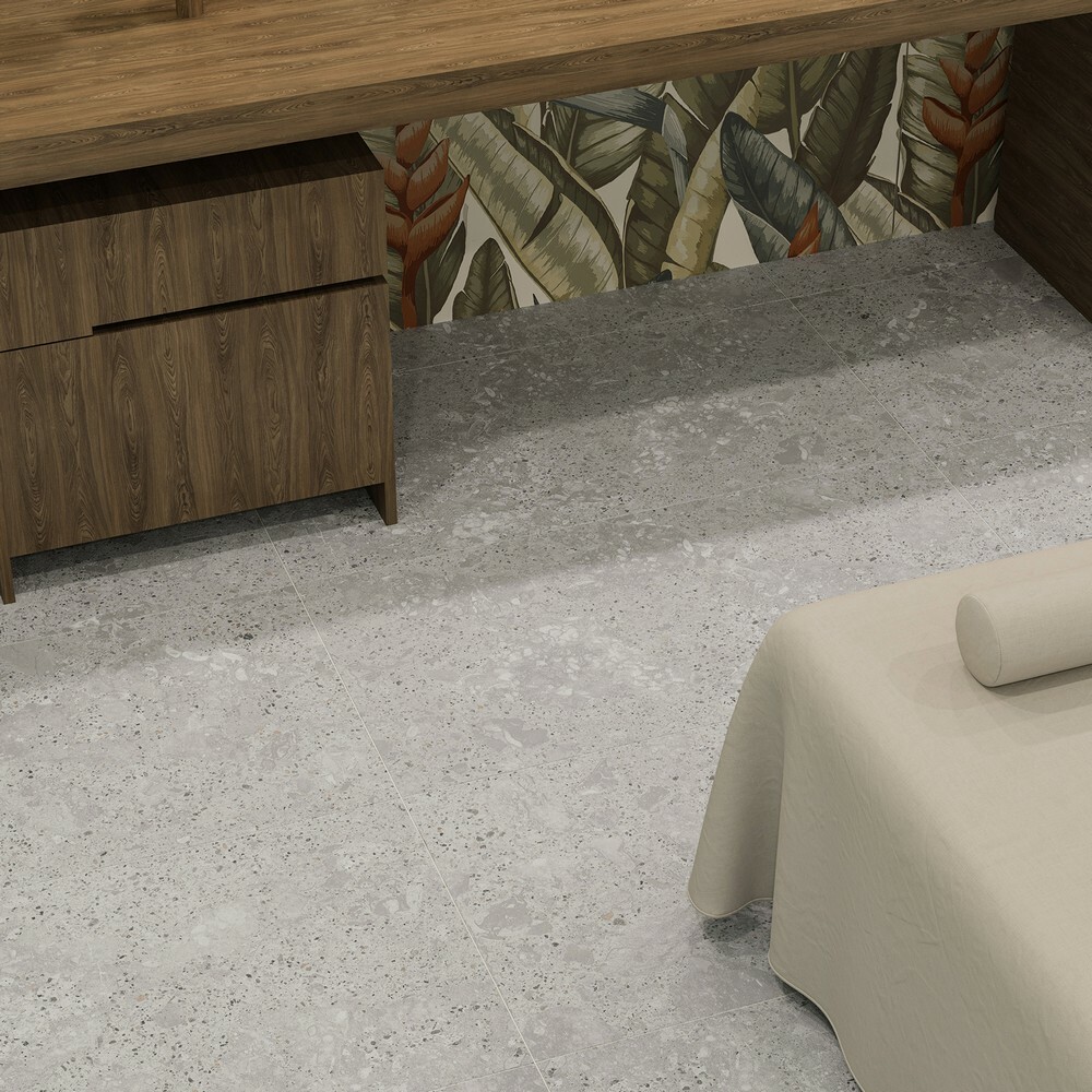 Плитка Roma Gris Carving Satin 60x120 серия Luna Rossa