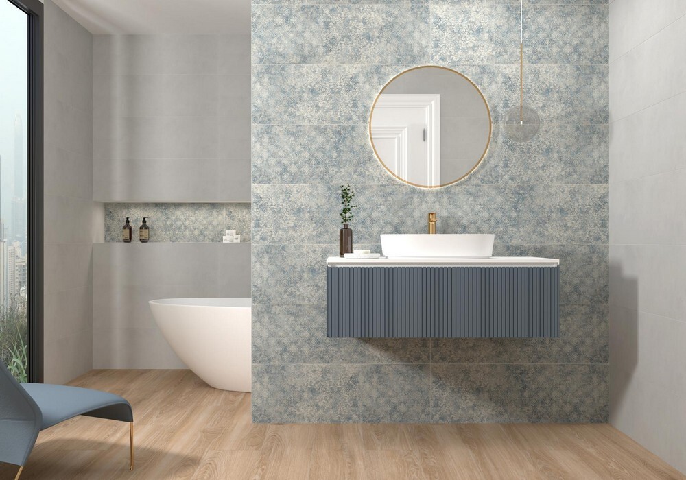 Плитка ROYAL TREND BLUE 33.3x100 серия Brienz