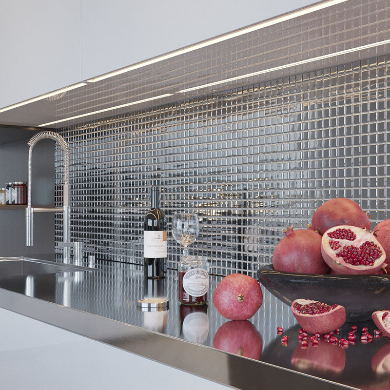 Мозаика Silver Glossy (CIO917JY) серия Homework