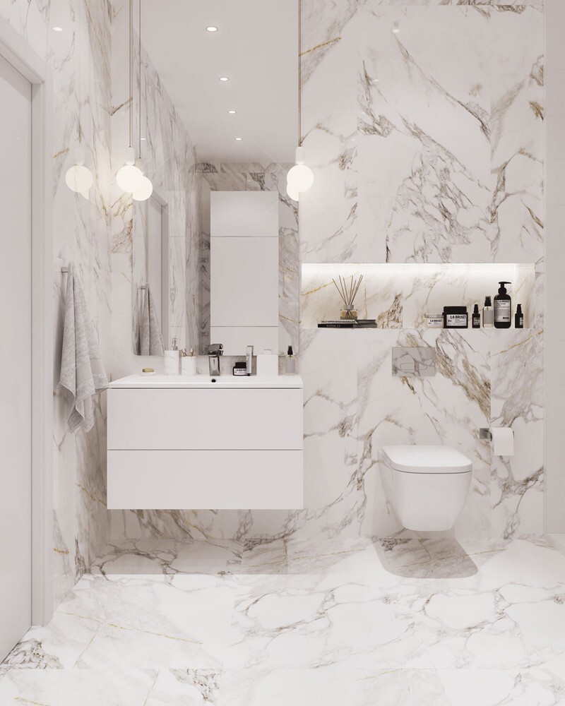 Плитка Statuario Altimo 60x120 Polished серия Palacio