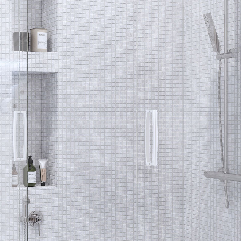 Мозаика White Polished 20X20 серия Wild Stone