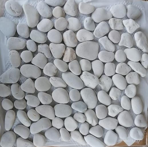 Мозаика 052348 MS8001 ГАЛЬКА белая серия Nature