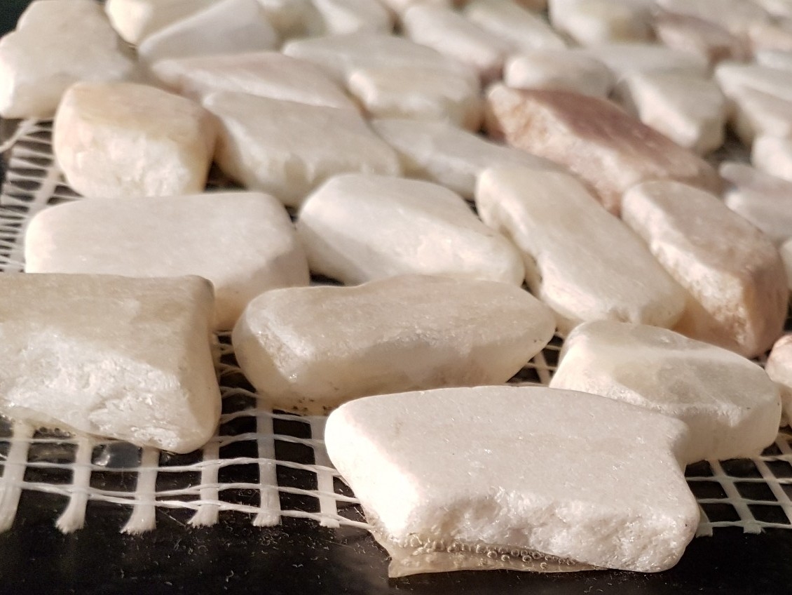 Мозаика 052364P MS7012 S ОНИКС песочный треугольный серия Nature