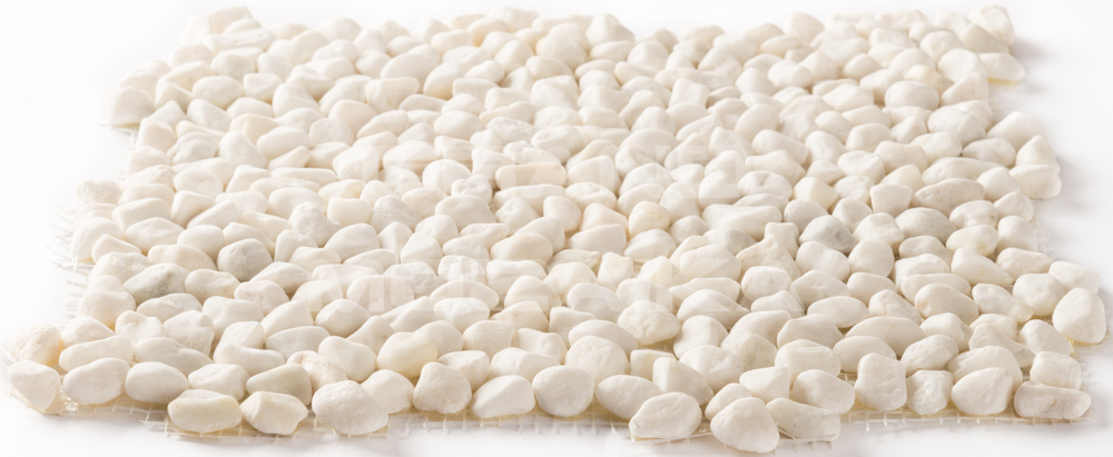 Мозаика 052361 MS5005 ГАЛЬКА крупная белая серия Nature