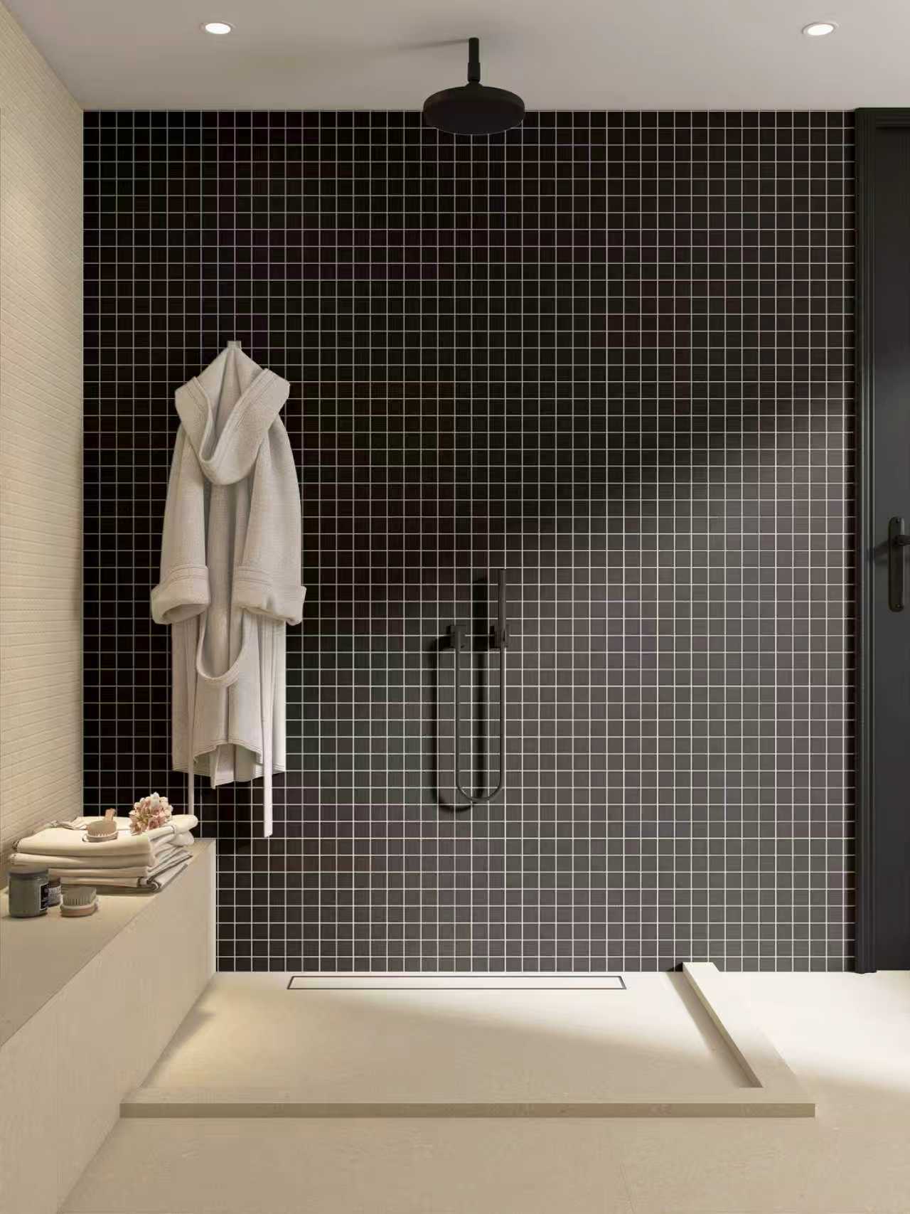 Мозаика Arene black серия Ceramic Bona