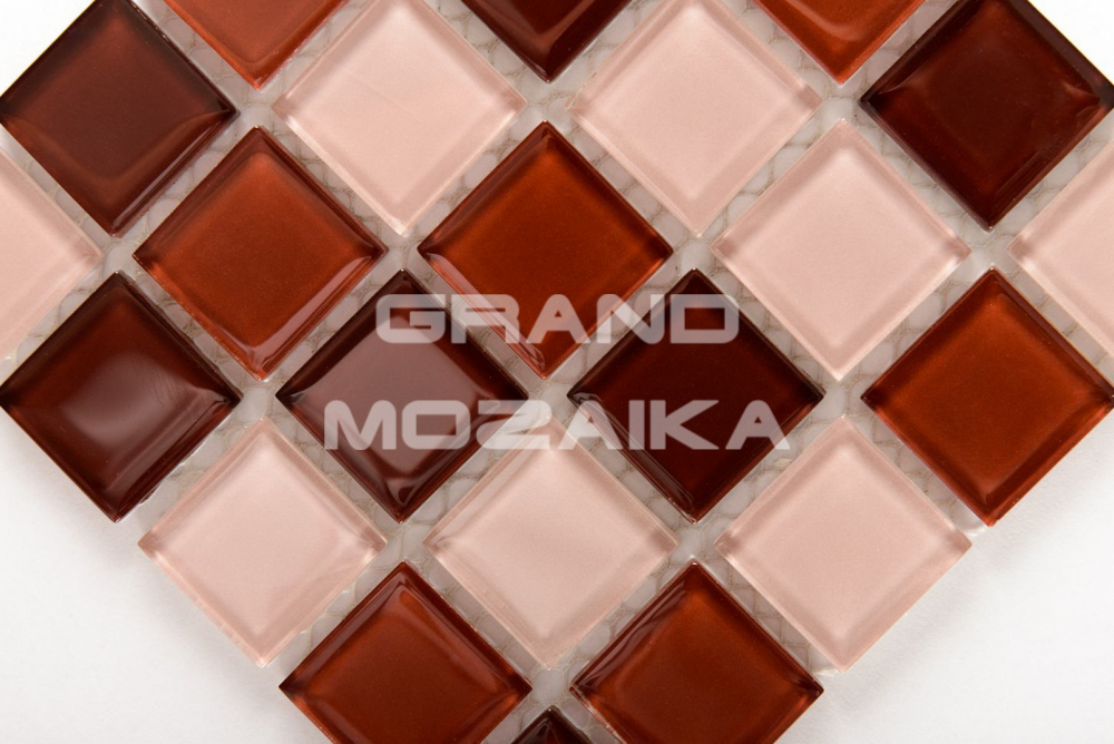 Мозаика Brown mix серия Crystal Bona