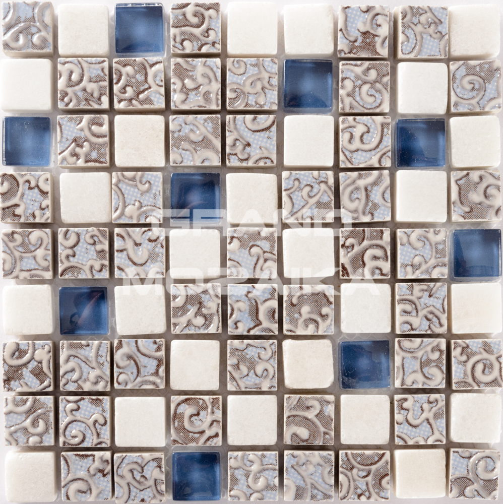 Мозаика Dreams Blue серия Glass-Stone