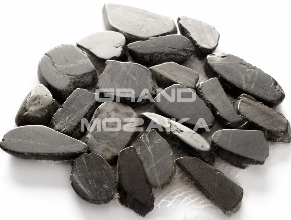 Мозаика Flat Black jack серия Sea Pebble