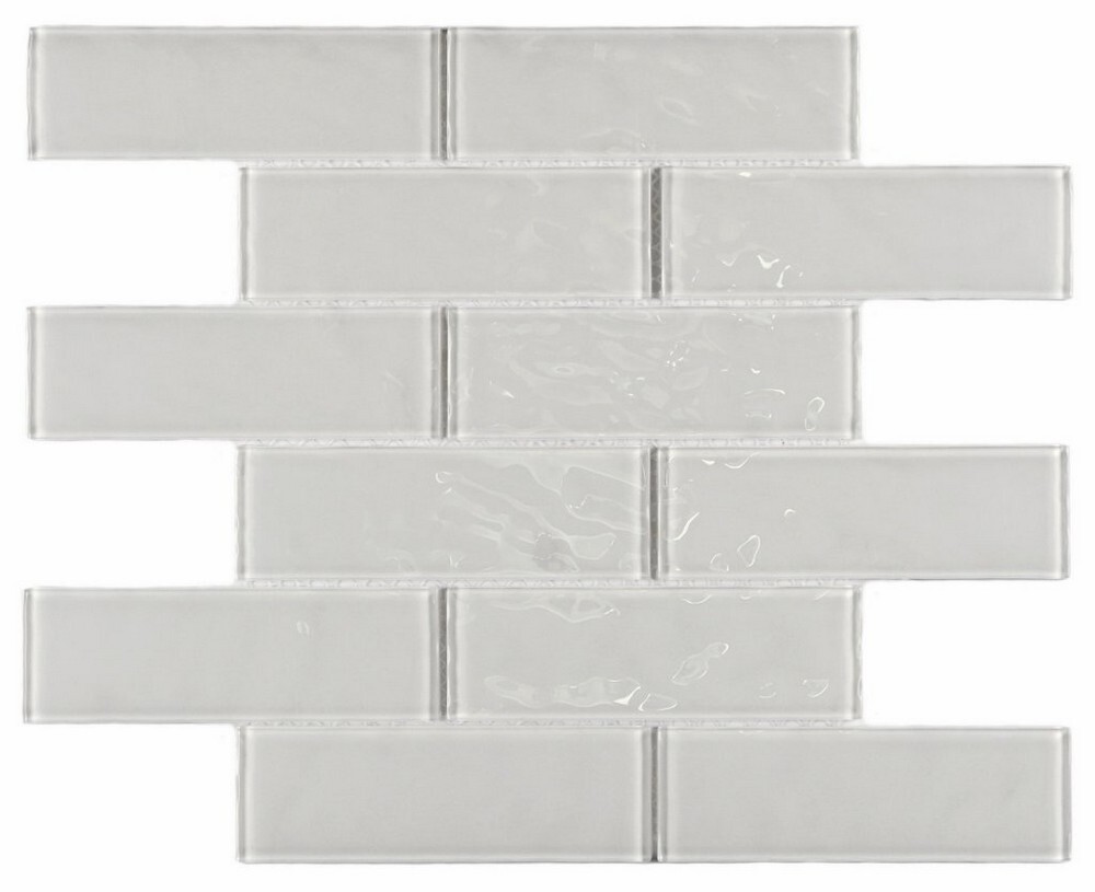 Мозаика Rumba White серия Glass