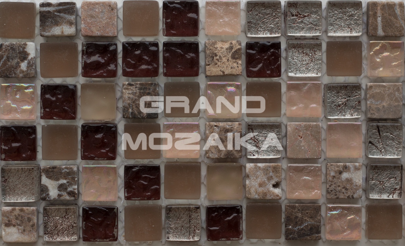 Мозаика Brown Cherry серия Orro Glasstone