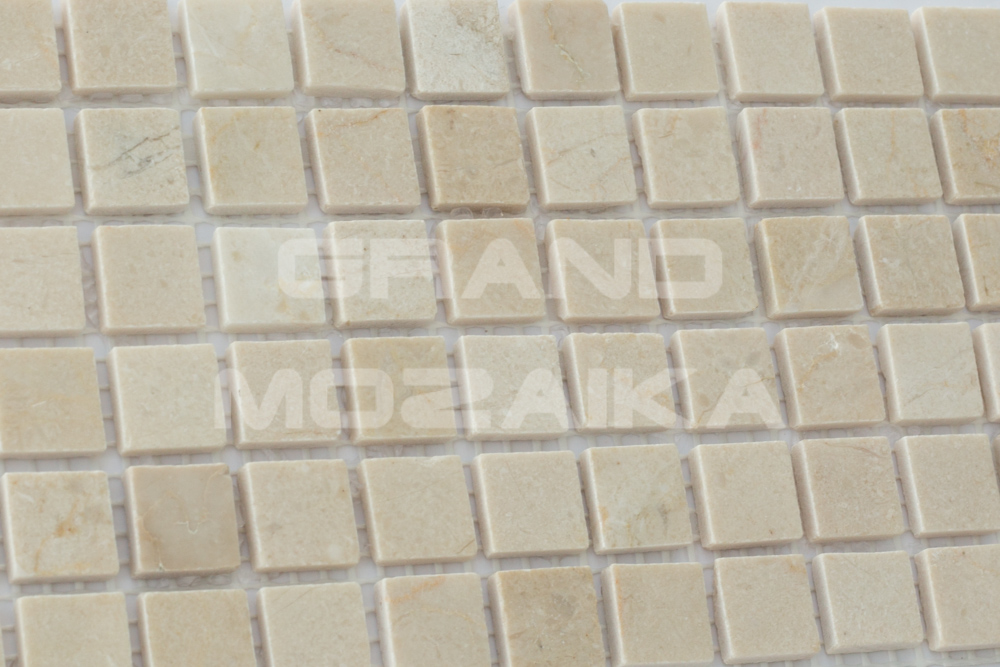 Мозаика Crema Marfil Pol. 15X15x4 серия Orro Stone