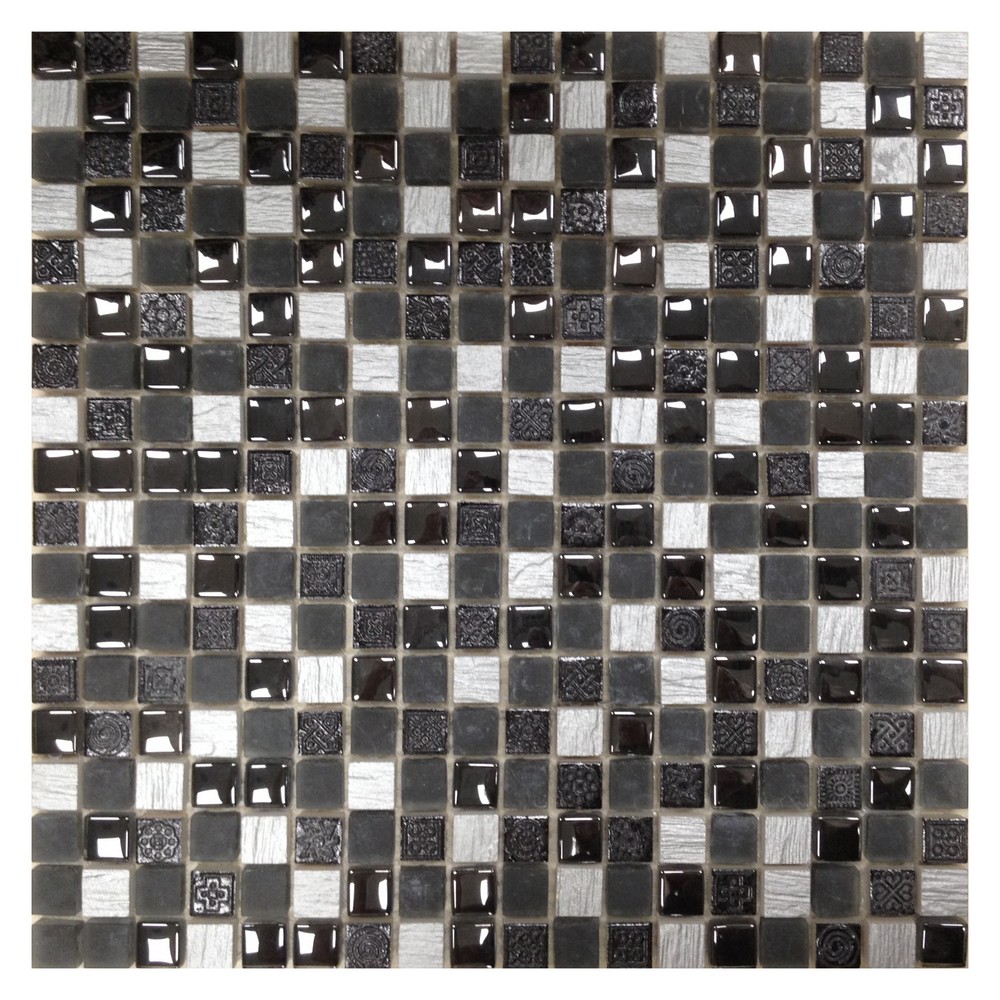 Мозаика Lavada Black серия Orro Glasstone