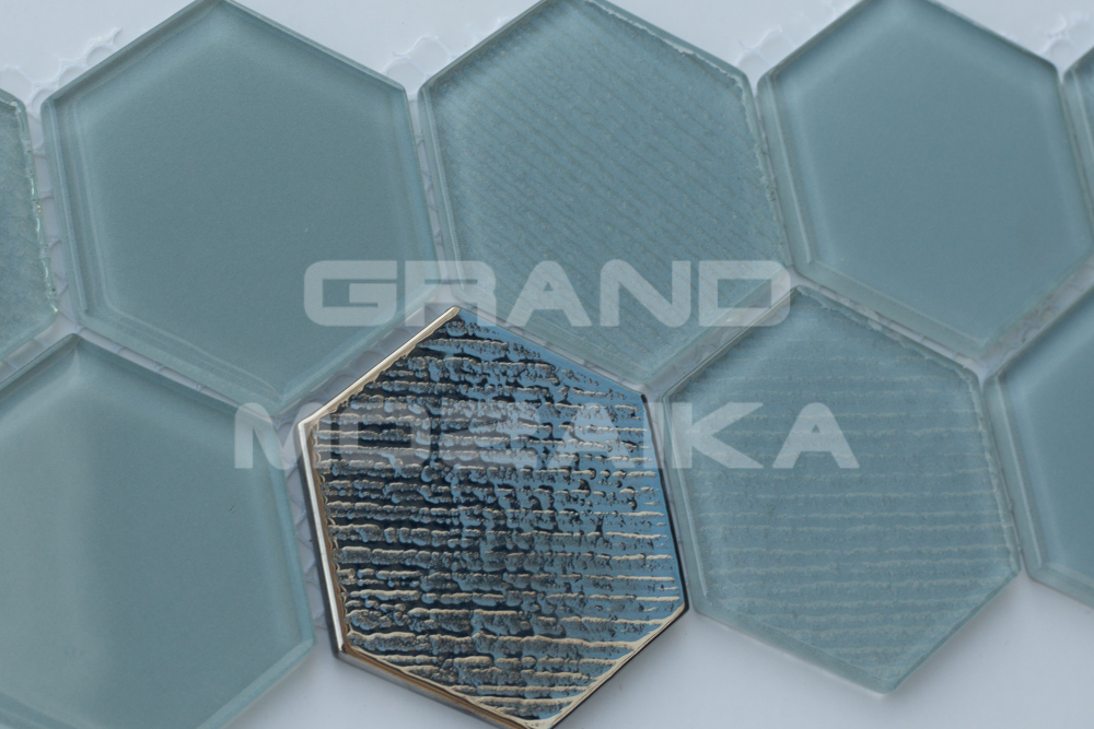 Мозаика Omega Gray серия Orro Glass