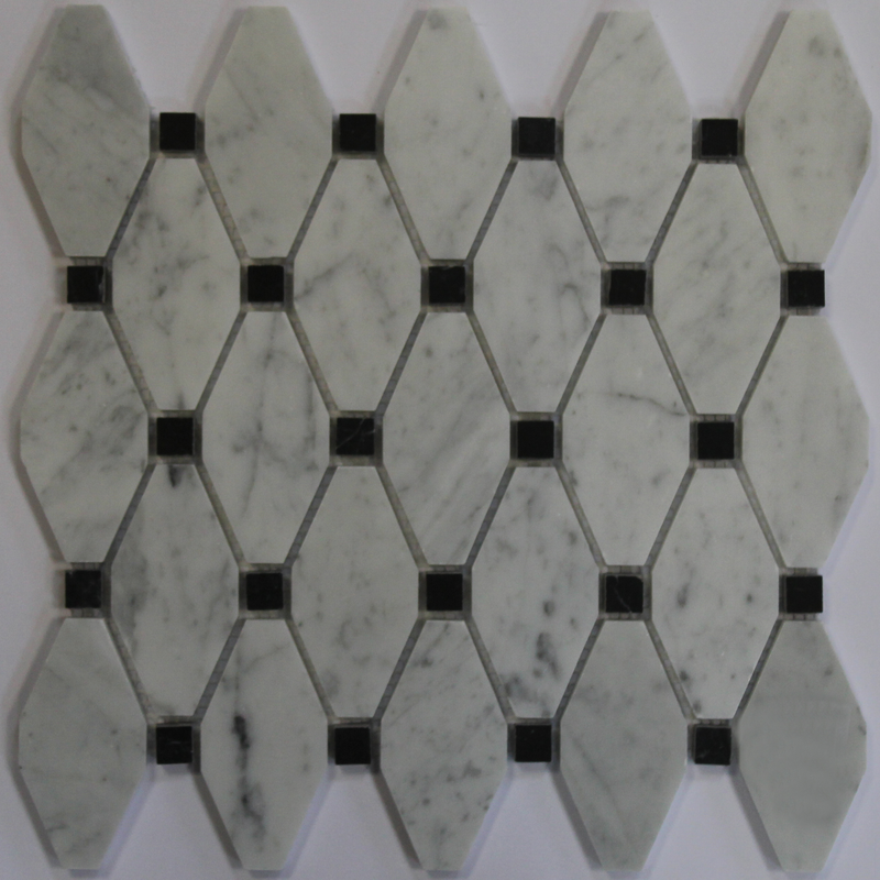 Мозаика Romb Carrara Pol. 50x95 серия Orro Stone