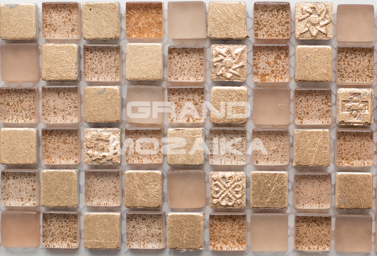 Мозаика Volcano Beige серия Orro Glasstone
