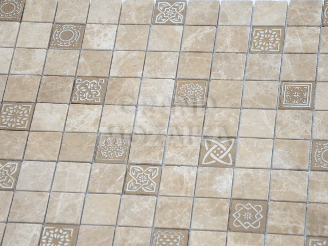 Мозаика Art Emperador Light серия Art Stone