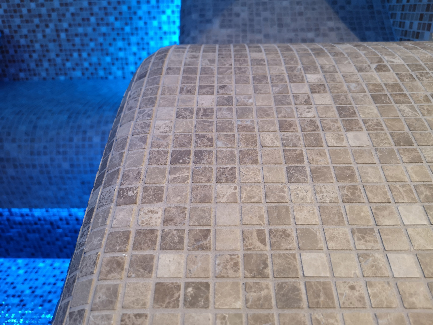 Мозаика Emperador Light MAT 15x15х4 серия Pietrine Slim