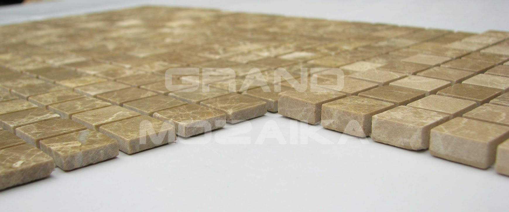 Мозаика Emperador Light POL 15x15х4 серия Pietrine Slim