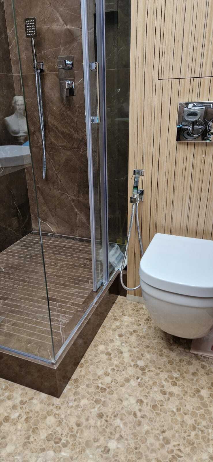 Мозаика Emperador light MAT hex серия Pietrine