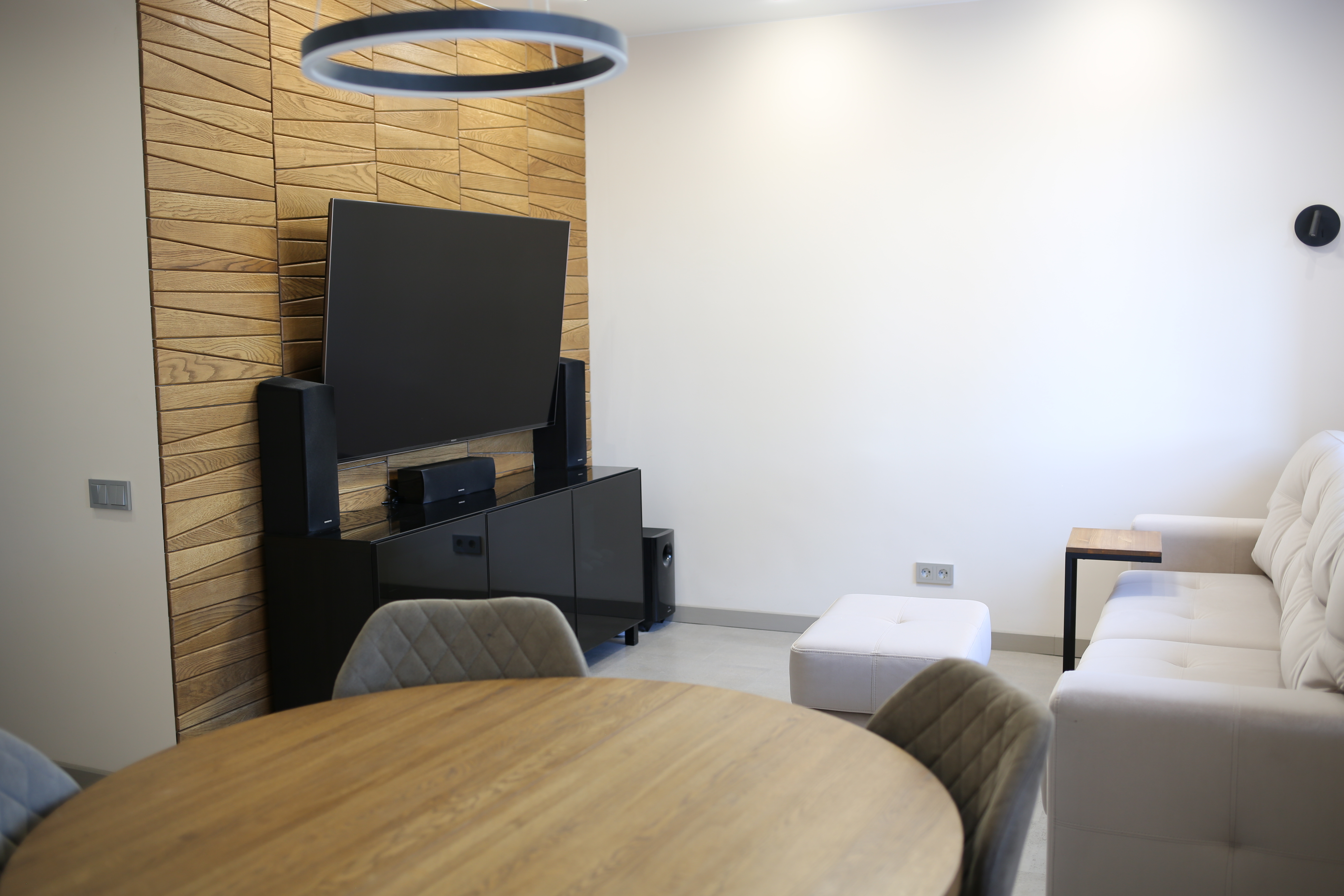 Мозаика Трапеция серия Деревянные панели