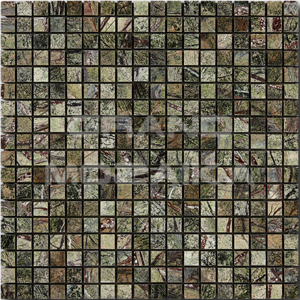 Мозаика Marble Mosaic Rain Forest Green серия Marble Mosaic