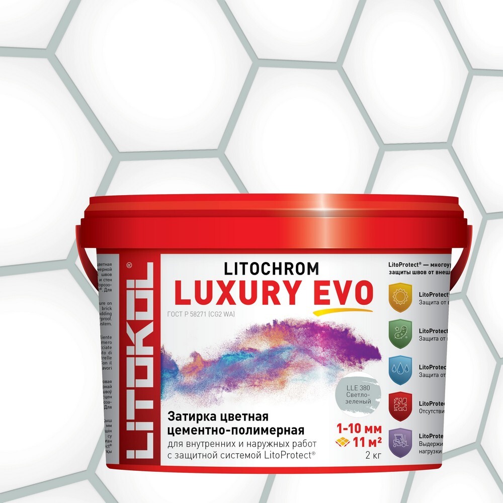 Затирка LITOCHROM LUXURY EVO LLE.380 серия LITOCHROM LUXURY EVO