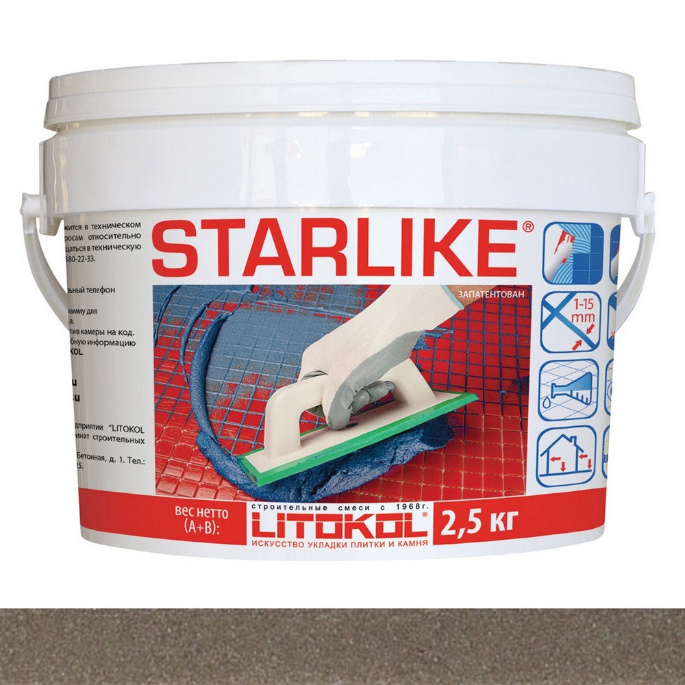 Затирка LITOCHROM S C.490 2.5 серия Starlike