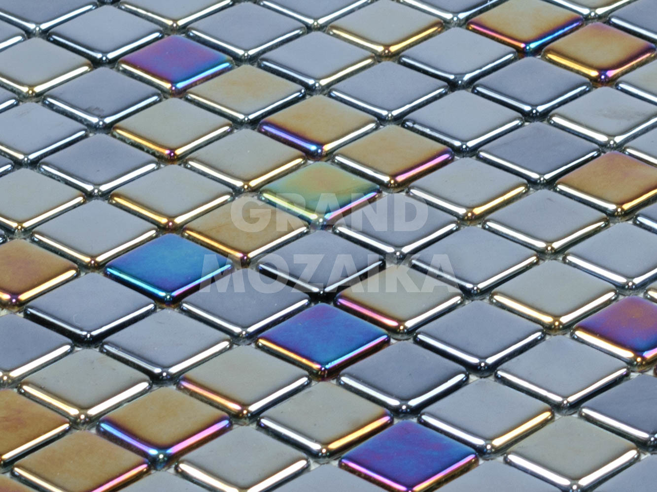 Мозаика Black PL 25309 серия Glass Mosaic