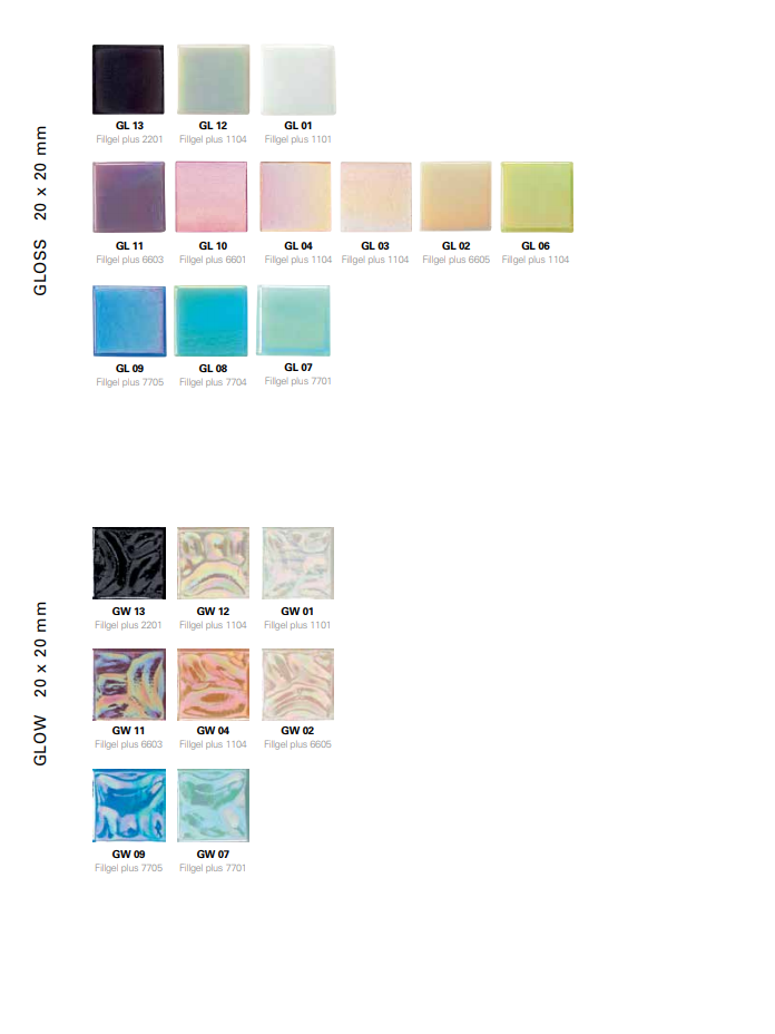 Мозаика gw-07 серия Glow