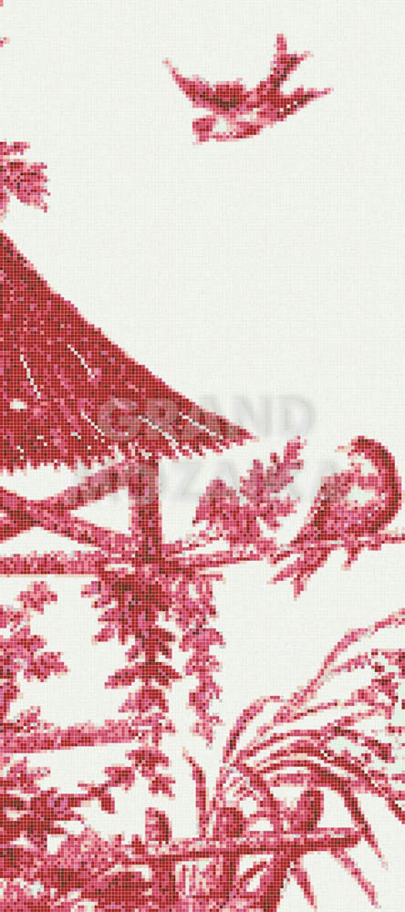 Панно Jardin Rouge D серия Decorations