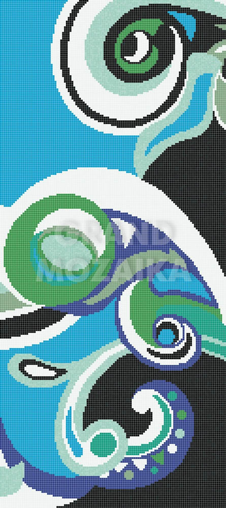 Панно Pizzo Blu A серия Decorations